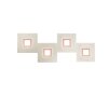 Grossmann KARREE Wall Light LED copper, 4-light sources