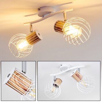 Koler Ceiling Light white, 2-light sources