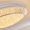 PARRITA Ceiling light LED white, 1-light source, Remote control, Colour changer