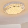 PARRITA Ceiling light LED white, 1-light source, Remote control, Colour changer