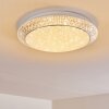 PARRITA Ceiling light LED white, 1-light source, Remote control, Colour changer