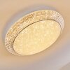 PARRITA Ceiling light LED white, 1-light source, Remote control, Colour changer