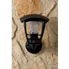 Philips myGarden CREEK wall light black, transparent, clear, white, 1-light source