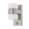 Eglo ATOLLARI Wall Light LED stainless steel, 2-light sources, Motion sensor