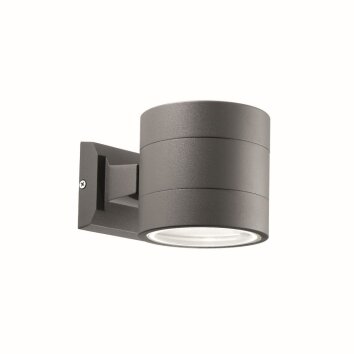 Ideal Lux SNIF Outdoor Wall Light anthracite, 1-light source