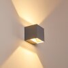 Outdoor Wall Light Fauderup LED grey, 2-light sources