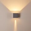 Outdoor Wall Light Fauderup LED grey, 2-light sources
