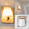 HUDDINGE Wall Light Light wood, 1-light source