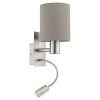 Eglo PASTERI wall light LED matt nickel, 2-light sources