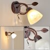 Peccia Wall Light rust-coloured, 1-light source
