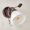 Peccia Wall Light rust-coloured, 1-light source