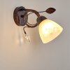 Peccia Wall Light rust-coloured, 1-light source