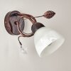 Peccia Wall Light rust-coloured, 1-light source