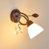 Peccia Wall Light rust-coloured, 1-light source