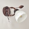 Peccia Wall Light rust-coloured, 1-light source