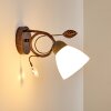 Peccia Wall Light rust-coloured, 1-light source