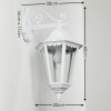 ESTELI Outdoor Wall Light white, 1-light source