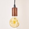 Barbengo Pendant Light brown, rust-coloured, 4-light sources