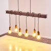 Barbengo Pendant Light brown, rust-coloured, 4-light sources