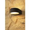 Brilliant Tyler outdoor wall light black, 1-light source