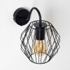 YALMHILL Wall Light black, 1-light source