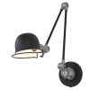 Steinhauer Darvin Wall Light grey, black, 1-light source
