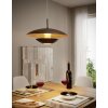 Eglo NUVANO pendant light brown, gold, 1-light source