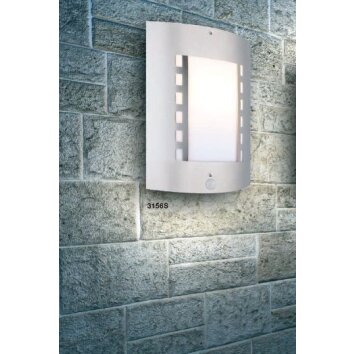 Globo ORLANDO outdoor light stainless steel, 1-light source