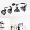 TANGIER Ceiling Light black, 4-light sources