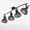 TANGIER Ceiling Light black, 4-light sources