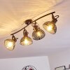 TANGIER Ceiling Light black, 4-light sources
