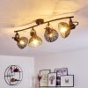 TANGIER Ceiling Light black, 4-light sources