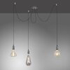 Leuchten Direkt DIY Pendant Light black, 3-light sources