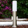 Caserta pedestal light, floor lamp, path light Stainless steel color, 1-light source