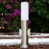 Caserta pedestal light, floor lamp, path light Stainless steel color, 1-light source