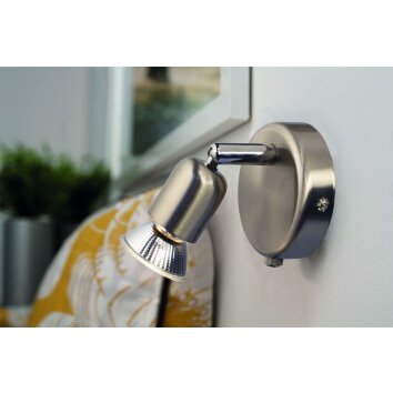 Nordlux AVENUE wall light stainless steel, 1-light source