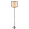Globo floor lamp matt nickel, 1-light source