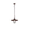 Trio BRENTA Pendant Light rust-coloured, 1-light source