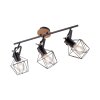 Leuchten-Direkt JARO Ceiling Light Light wood, 3-light sources
