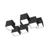 Grossmann ROCKS Ceiling Light LED black, 6-light sources
