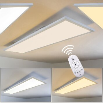 Lerum Ceiling Light LED white, 1-light source, Remote control