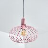 MATTMAR Pendant Light grey, pink, 1-light source