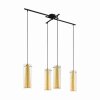 Eglo PINTO GOLD Pendant Light black, 4-light sources