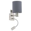 Eglo PASTERI wall light LED matt nickel, 2-light sources