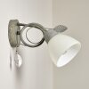 Peccia Wall Light grey, 1-light source
