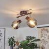 Arconciel Ceiling Light brown, 2-light sources