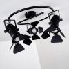 LICHINGA Ceiling Light black, 3-light sources