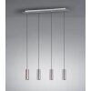 Trio Leuchten MARLEY Pendant Light matt nickel, 4-light sources