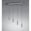 Trio Leuchten MARLEY Pendant Light matt nickel, 4-light sources