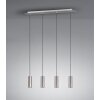 Trio Leuchten MARLEY Pendant Light matt nickel, 4-light sources
